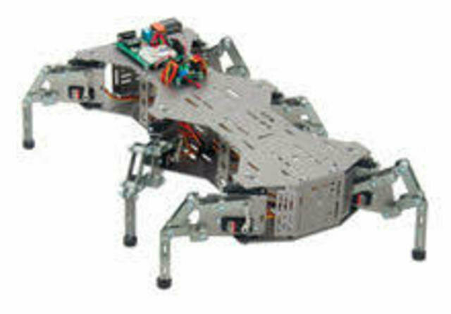 robot hexápodo