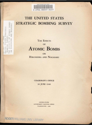 United States Strategic Bombing Survey