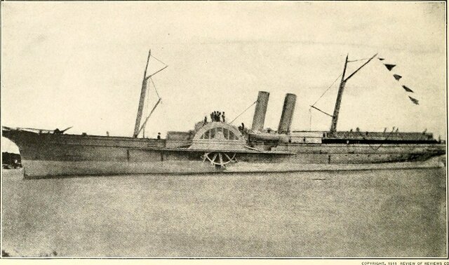 Lincoln orders naval blockade (anaconda plan)