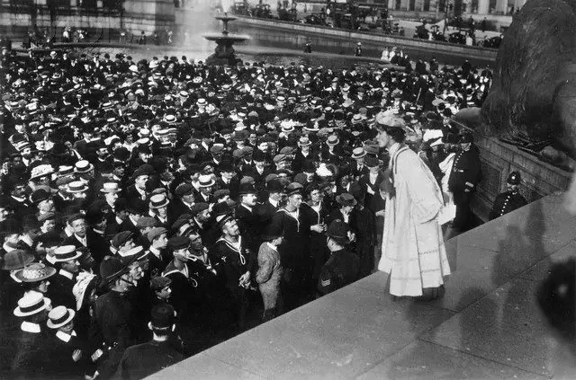 Obtención del voto femenino en Inglaterra