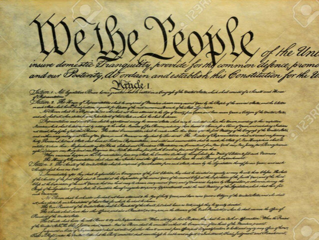 U.S. Constitution Written