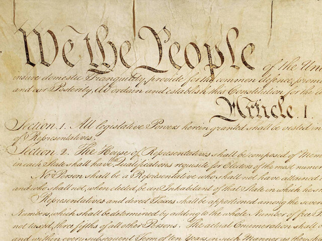 U.S. Constitution adopted