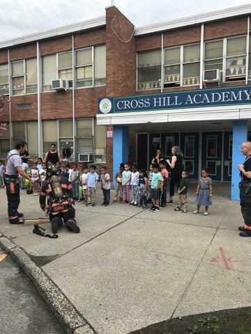 First day at Cross Hill Academy