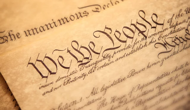 U.S. Constitution Written