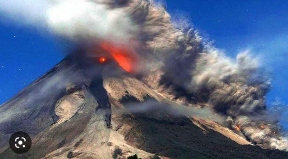 Erupciones volcanicas en el planeta Tierra