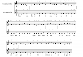 The growth in polyphonic music