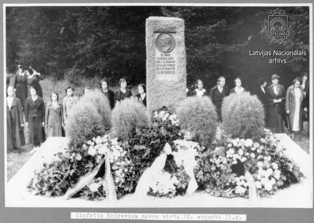 Z.A.Meierovica bojāejas vieta (piemiņas vieta)