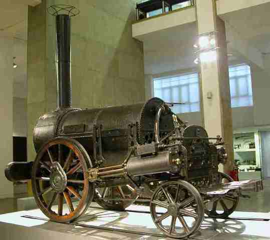 First Steam Locomotive