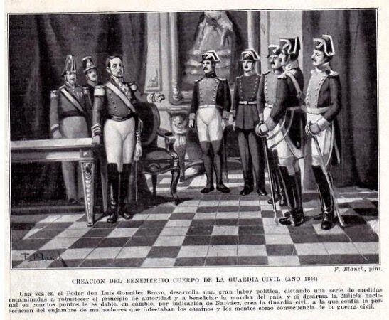 CREACIÓN DE LA GUARDIA CIVIL