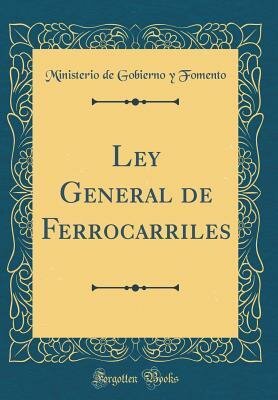 Ley General de Ferrocarriles