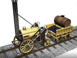 Primera Locomotora a Vapor