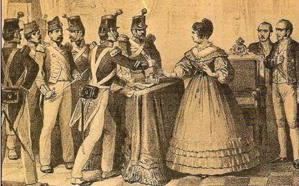 Pronunciamiento de los sargentos de La Granja. Restablecimiento de la Constitución de 1812