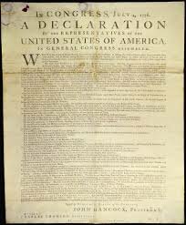 Declaration of Independence adopted