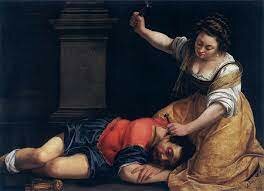 Jael i Sísara - Artemisa Gentileschi