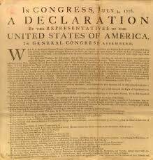 Declaration of Independence was Adopted