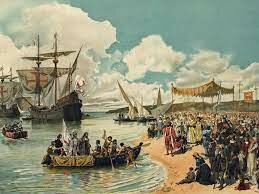 Vasco de Gama Reaches India by Water (Age of Exploration)