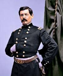George B. McClellan went to West Point and graduated same year.