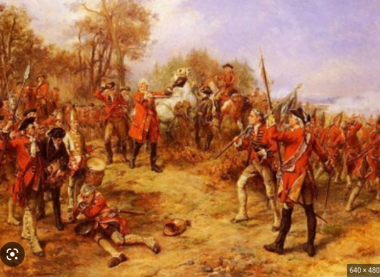 1000 of redcoats in boston