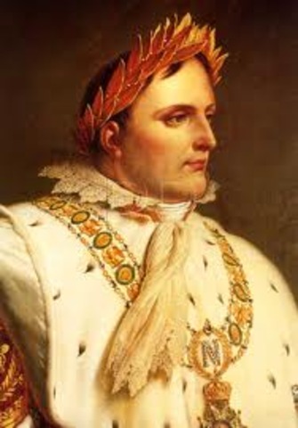 Napoleon crowns himself Emperor