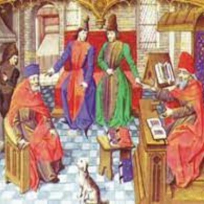 Timeline: Escolastica, humanismo y renacentismo