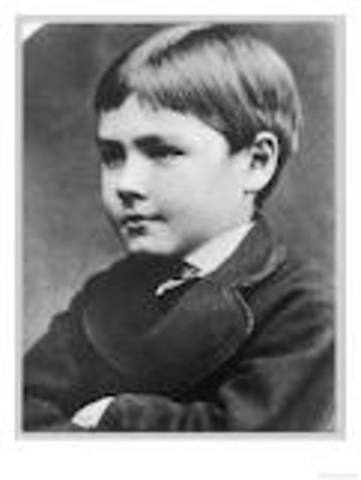 Kipling was taken to England by his parents at the age of six and was left for five years at a foster home at Southsea, the horrors of which he described in the story “Baa Baa, Black Sheep” (1888).