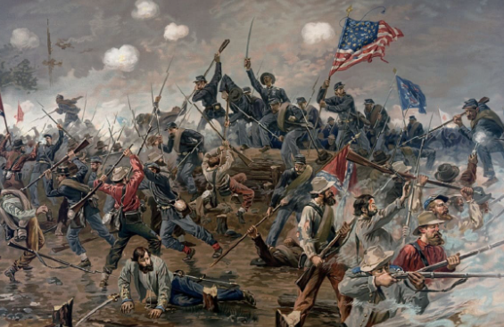 Guerra de secesión en EEUU