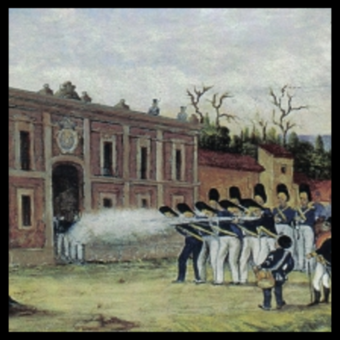 Ejecución de los Héroes de la Independencia