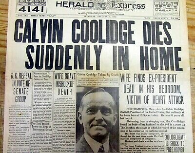 The Death of Silent Cal