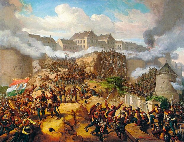 The recapture of Buda