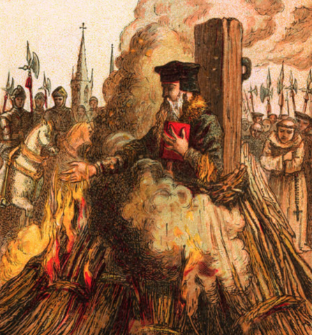 Thomas Cramer Is Burned on the Stake