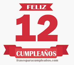 Cumpli 12 años
