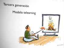 TERCERA GENERACIÓN. Modelo telelearning