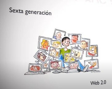 SEXTA GENERACIÓN. Web 2.0 (añadido)