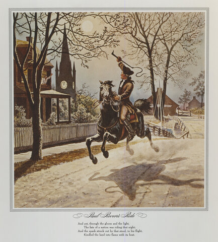 Midnight ride of Paul Revere