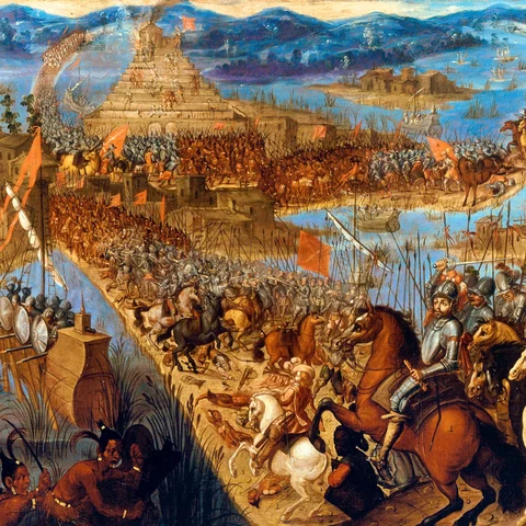 Hernan Cortes Dominates the Aztecs (Age of Exploration)