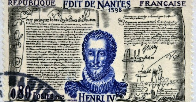 The Edict of Nantes was Created