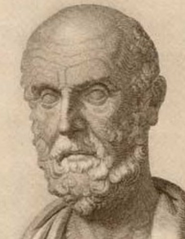 520 B.C Alcmaeon of Croton distinguished veins from arteries and discovered the optic nerve.