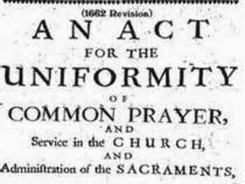 The Act of Uniformity