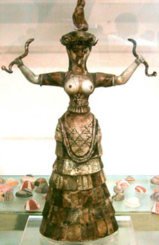 DAMA DE LAS SERPIENTES