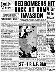 Germany attacks Russia