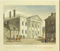 First National Bank of the United States is Opened