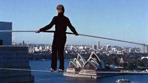 Tightrope walked across the Sydney Harbor Bridge