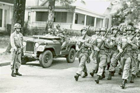 The 101st Leaves Little Rock