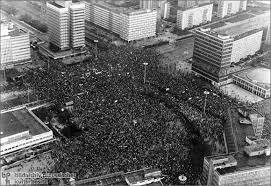 La caída del muro de Berlín