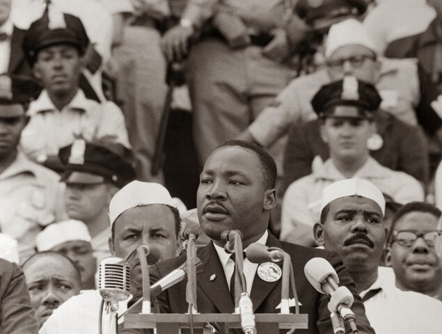 Proclamación del discurso I have a dream, Martin Luther King Jr.
