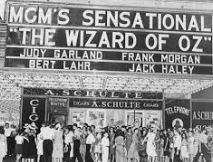 Wizard of Oz Premiers in Movie Theaters