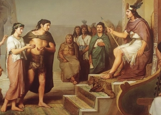 El rey Azcapotzalco pedía tributo a los aztecas