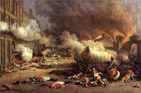 Sans-culottes assaulted the Tuileries Palace