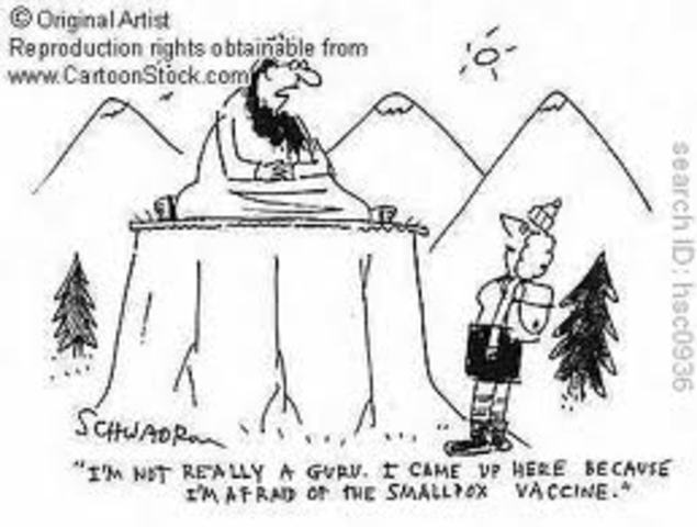 Smallpox vaccination discovered