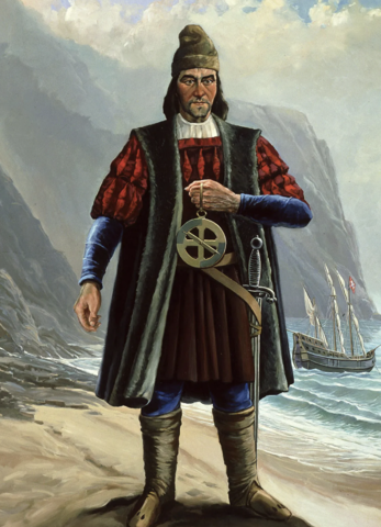 {Global Exploration} Bartolomeu Dias Rounds the Tip of South Africa